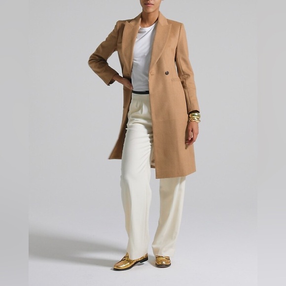 ❤️✨NWT J.Crew ✨HOST PICK✨ Mario Bellucci Topcoat In Italian Wool Blend - Picture 2 of 7